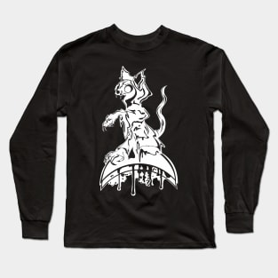 Cat on the moon Long Sleeve T-Shirt